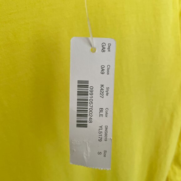 NEW J Crew Womens Tissue Turtleneck NWT S Bitter Lemon - Picture 3 of 9